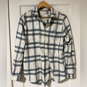 Thread & Supply cream and grey Shacket